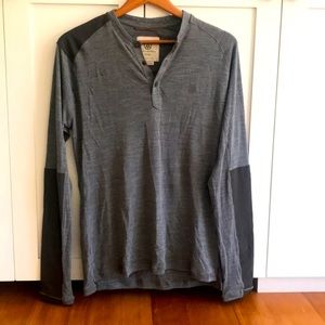 NWT Alps & Meters men’s long sleeve Henley